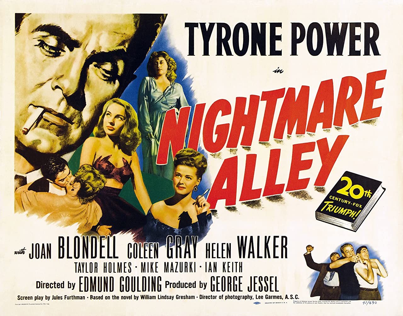 Nightmare Alley A Grim Unique Noir Gem